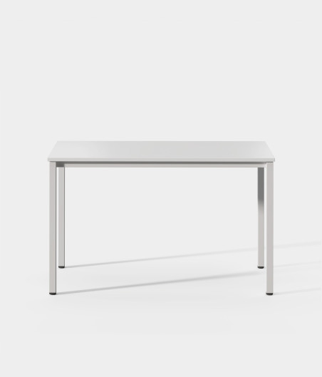 Mesa blanca 120 frontal