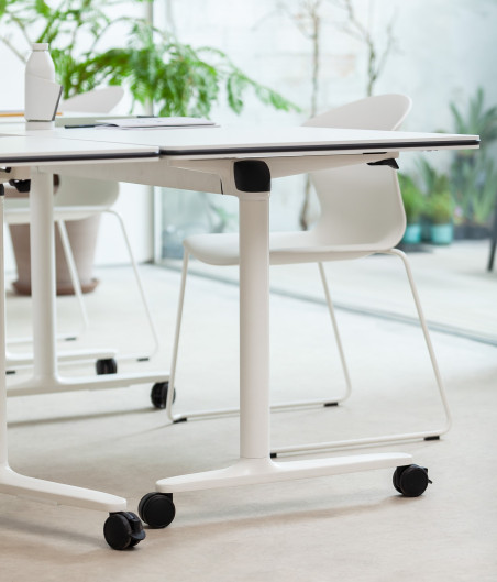 Mesa elevable Talent 500 blanca ➤ Tienda online ACTIU ©