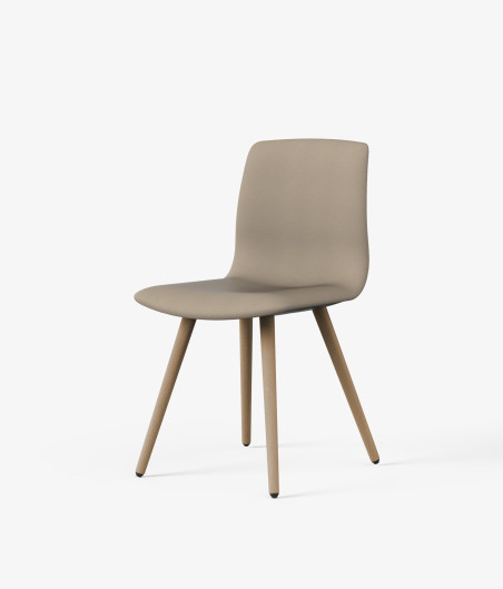 Silla auxiliar noom 50 perspectiva tapizada beige