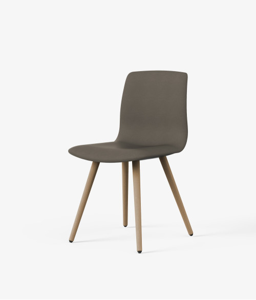 Silla auxiliar noom 50 perspectiva tapizada marron
