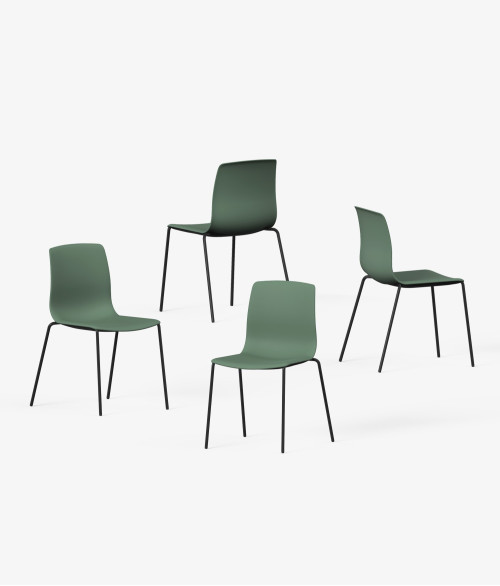 Silla auxiliar noom perspectiva verde 2
