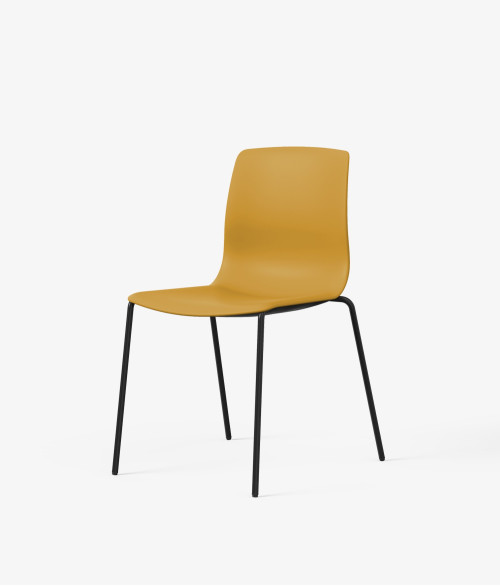 Silla auxiliar noom perspectiva mostaza