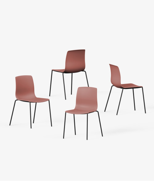 Silla auxiliar noom perspectiva coral 2