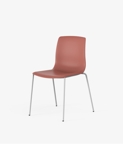 Silla auxiliar noom perspectiva coral blanca