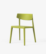 silla wing perspectiva verde pistacho