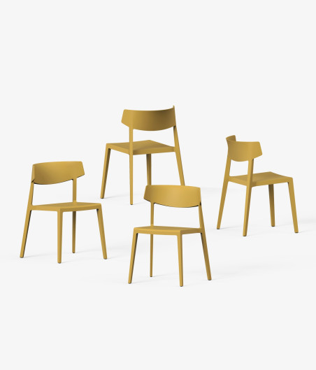 silla wing mostaza