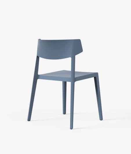 silla wing lateral azul