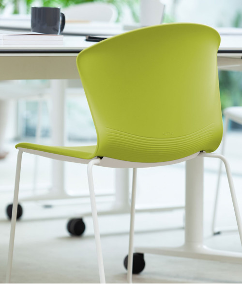 silla auxiliar whass verde perspectiva