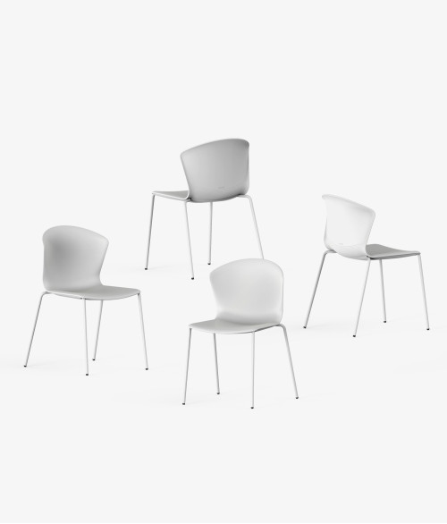 silla auxiliar whass blanca perspectiva 2