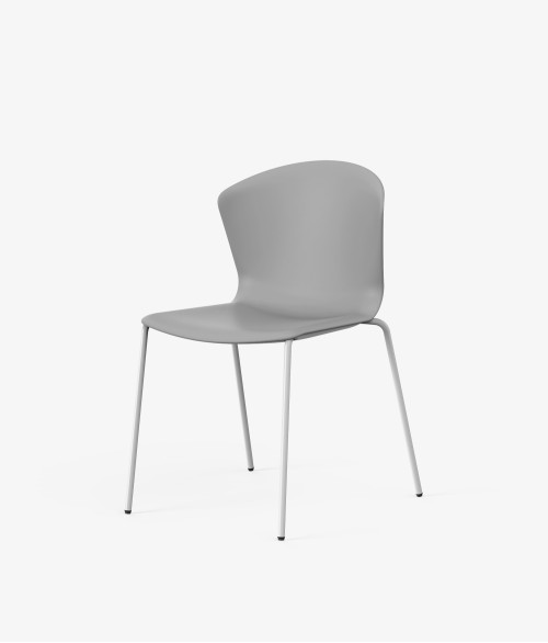 silla auxiliar whass gris perspectiva