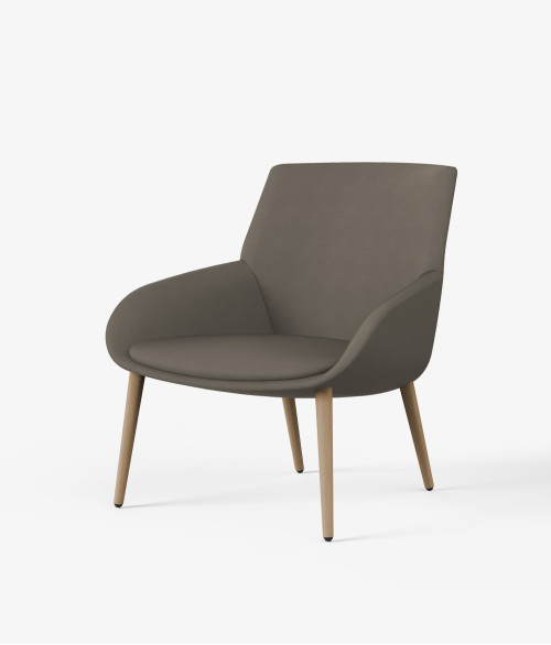 sillon marron noom perspectiva