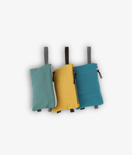 neceser verde familia tres