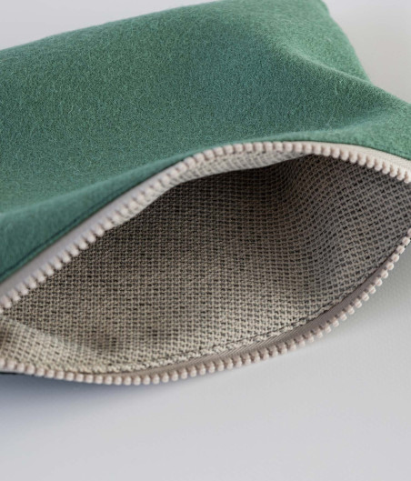 neceser verde interior